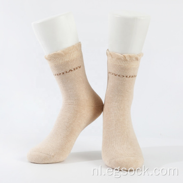 dikke thermische warme biologisch katoenen sokken voor dames